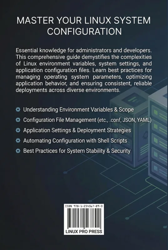 Linux Environment Variables & Configuration Management ebook cover
