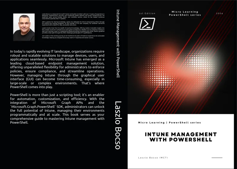 Intune Management with PowerShell ebook cover