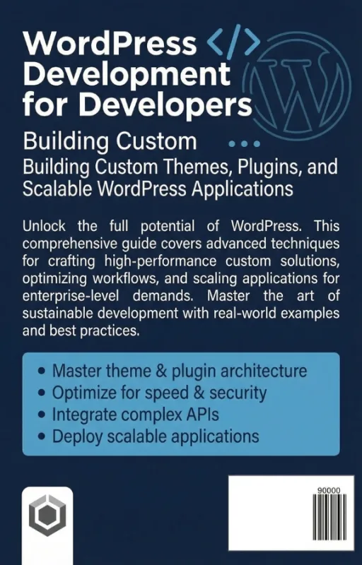 WordPress Development for Developers ebook back cover