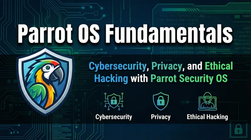 Parrot OS Fundamentals ebook banner 3