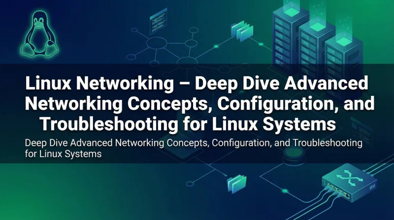 Linux Networking - Deep Dive ebook banner 2