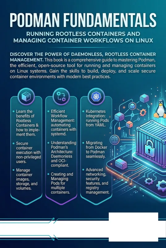 Podman Fundamentals ebook back cover 1