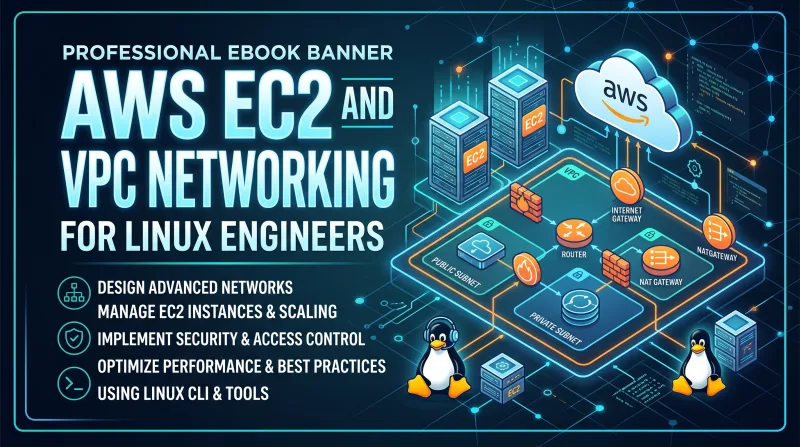 AWS EC2 & VPC Networking for Linux Engineers ebook banner 2