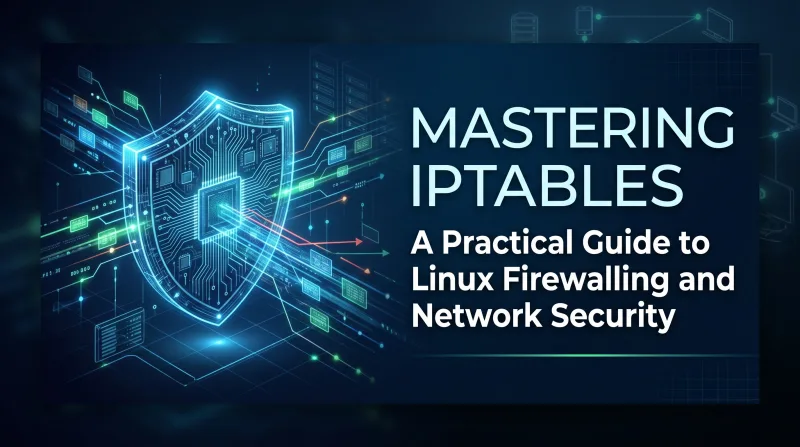Mastering iptables: A Practical Guide to Linux Firewalling and Network Security ebook banner 3