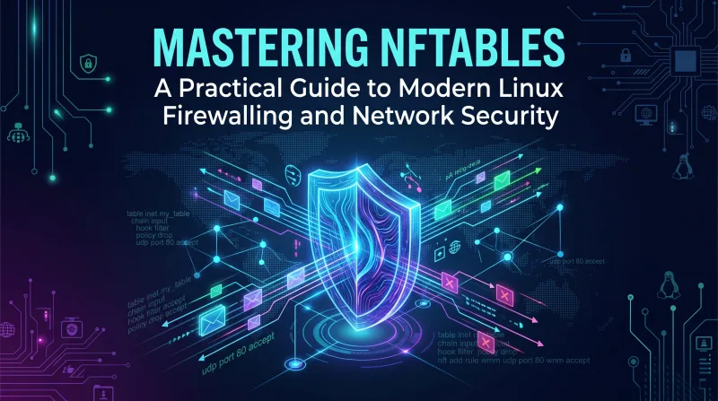 Mastering nftables: A Practical Guide to Modern Linux Firewalling and Network Security ebook banner 1