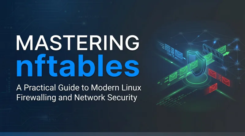 Mastering nftables: A Practical Guide to Modern Linux Firewalling and Network Security ebook banner 2