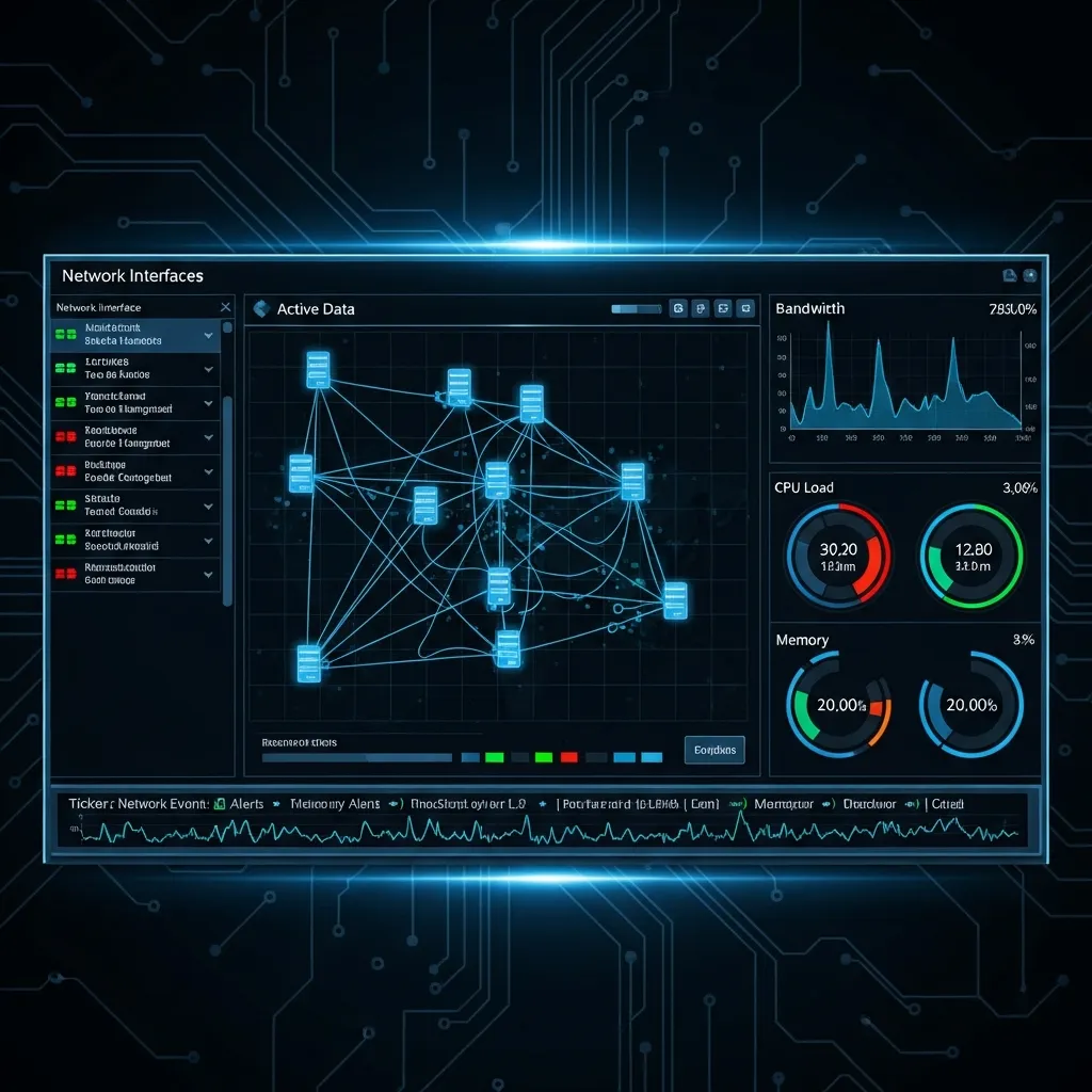 Linux Network Interface Monitoring: Link Status, Traffic, and Error Detection