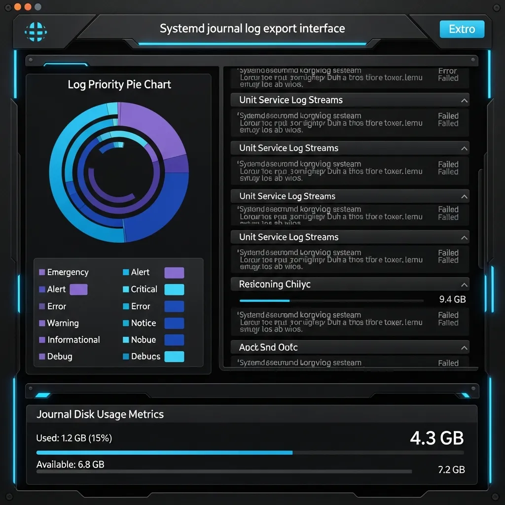 Linux Journal Log Export: Systemd Journald Analysis and Log Management