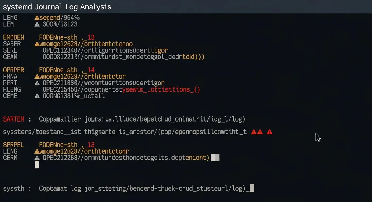 Systemd Journal Log Analysis with Python: Find Boot Errors, OOM Kills, and Security Events (Free CLI Tool)