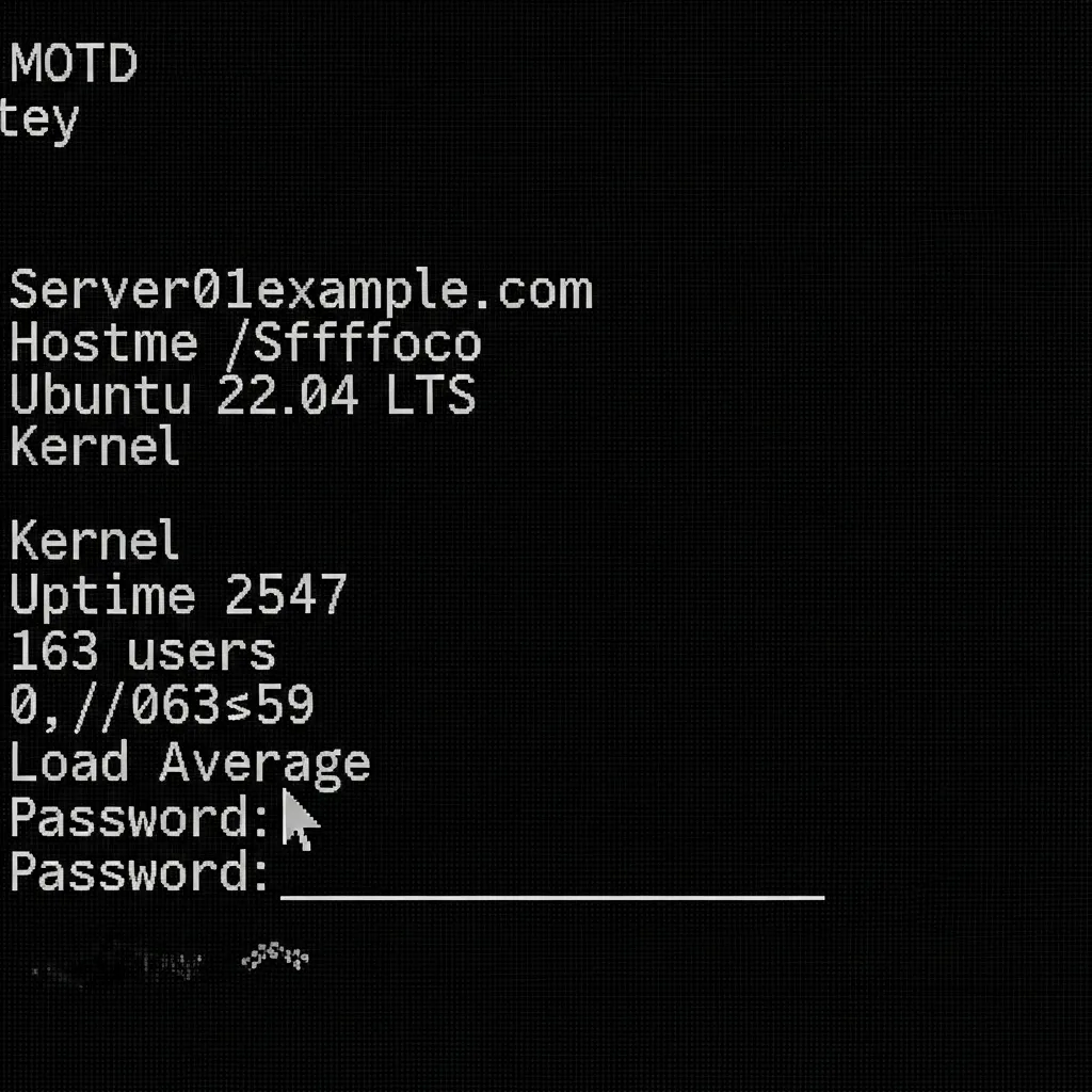 Linux MOTD and Login Banners: Dynamic System Info and Security Warnings