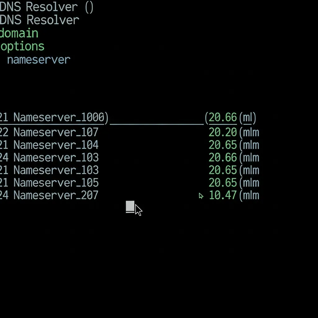 DNS Resolver Configuration: Optimizing resolv.conf for Performance and Reliability