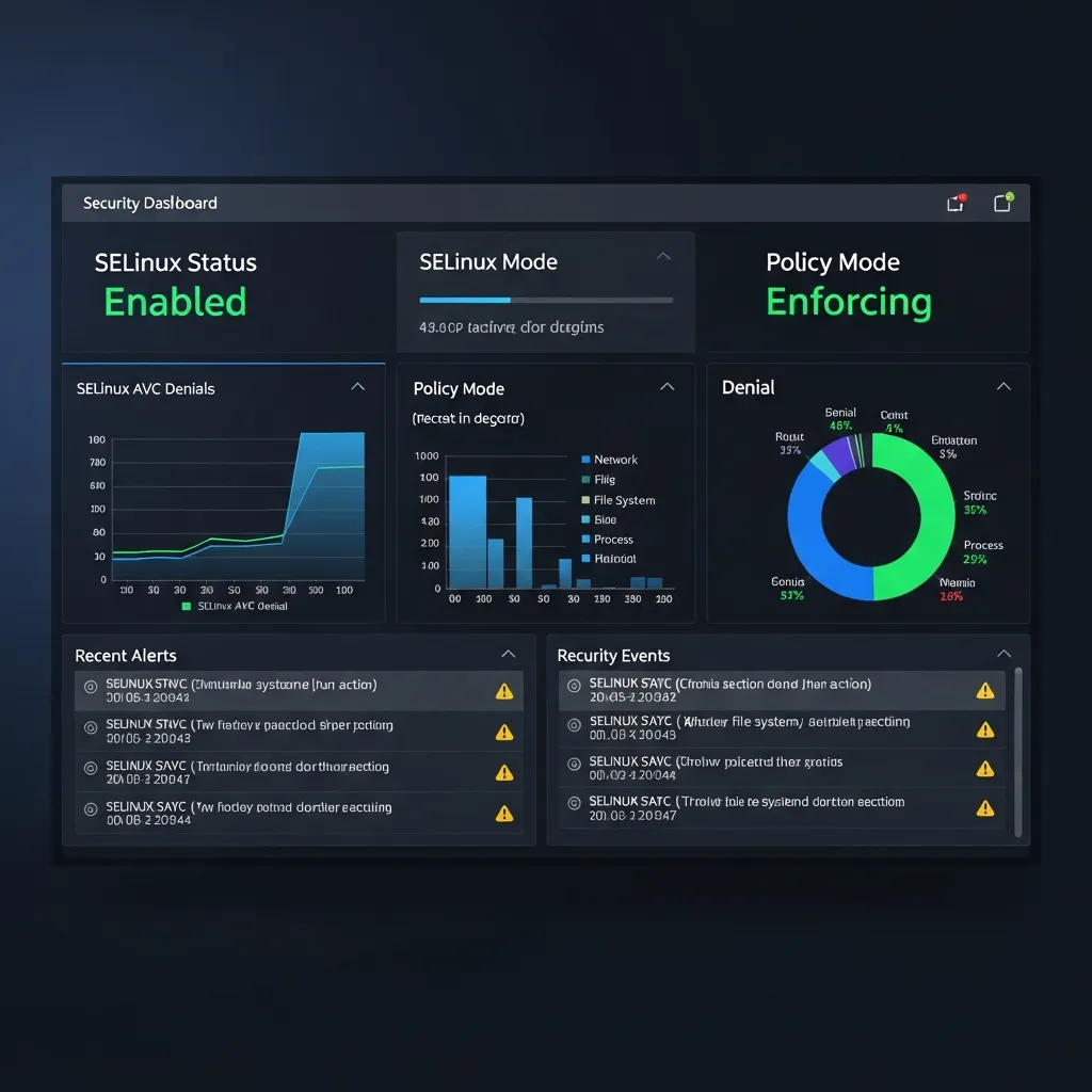 SELinux Security Hardening: Modes, Contexts, Booleans, and Denial Troubleshooting
