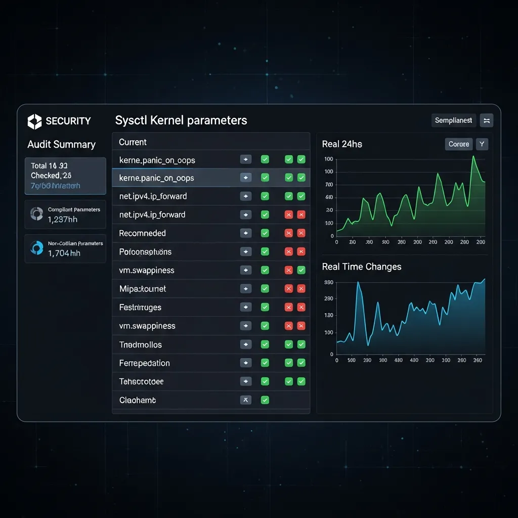 Linux Sysctl Audit: Kernel Parameter Security Hardening and Network Tuning