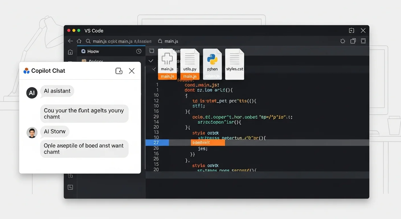 GitHub Copilot Chat Interface