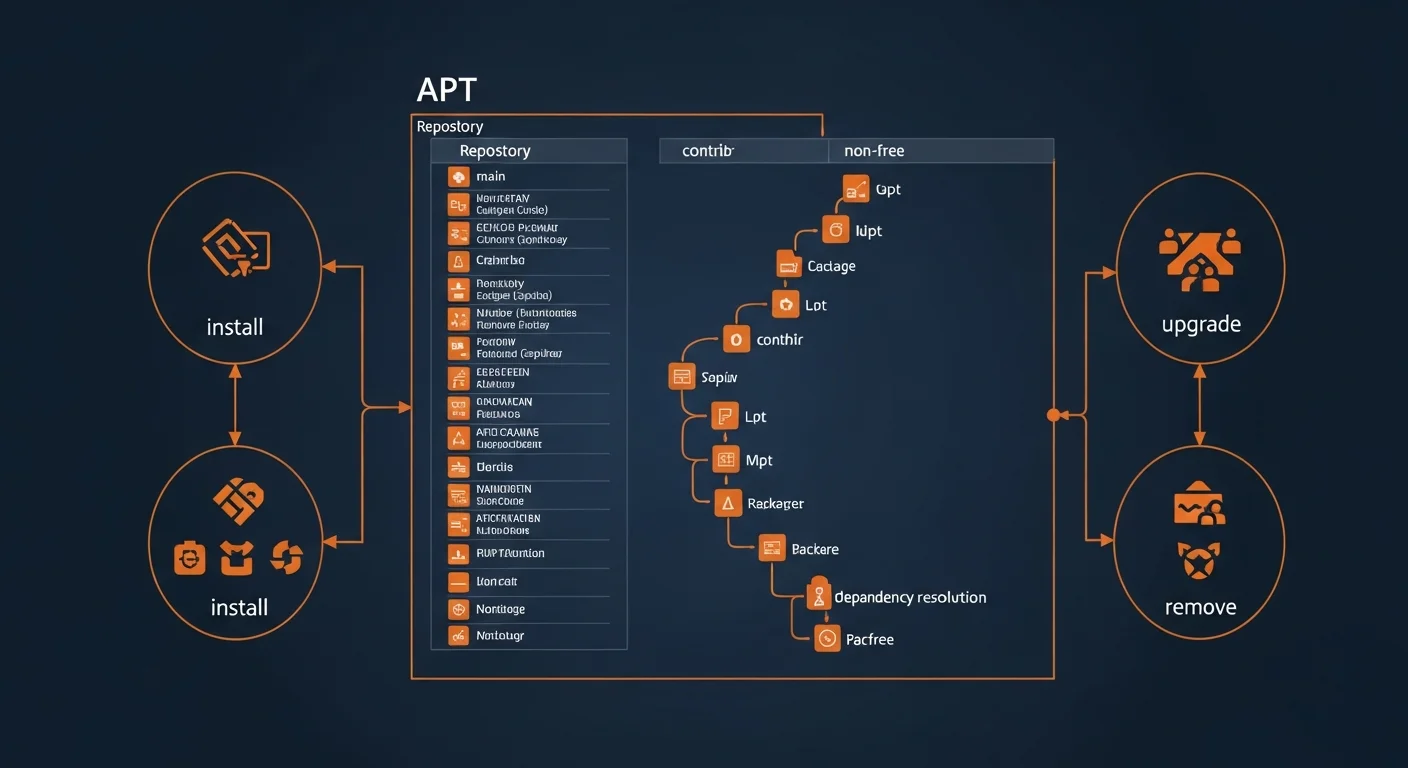 Debian 13 APT package management
