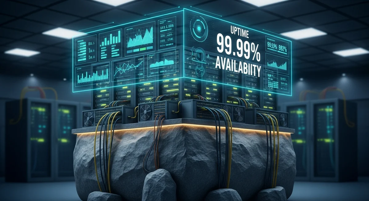 Server stability and uptime monitoring