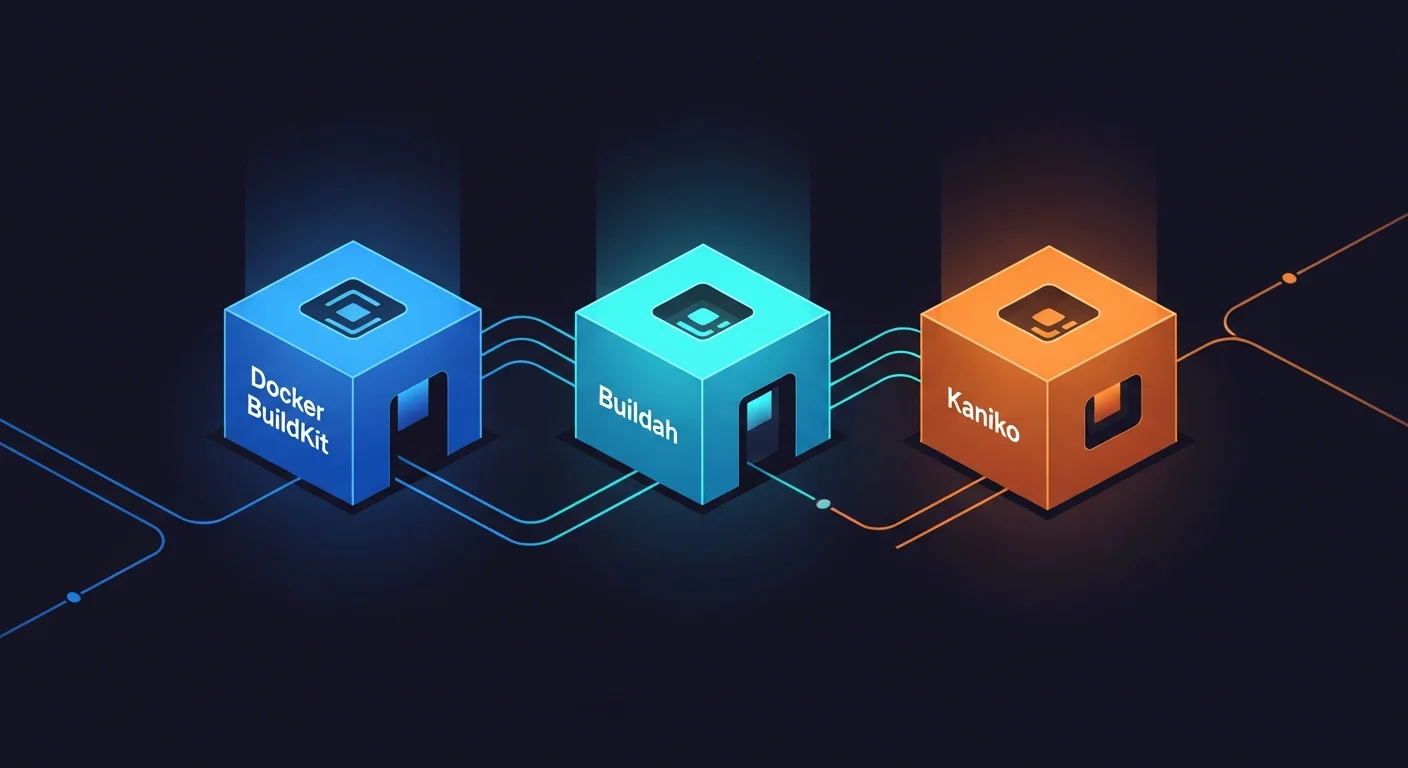 Docker BuildKit vs Buildah vs Kaniko: 2026 Container Build Tool Comparison