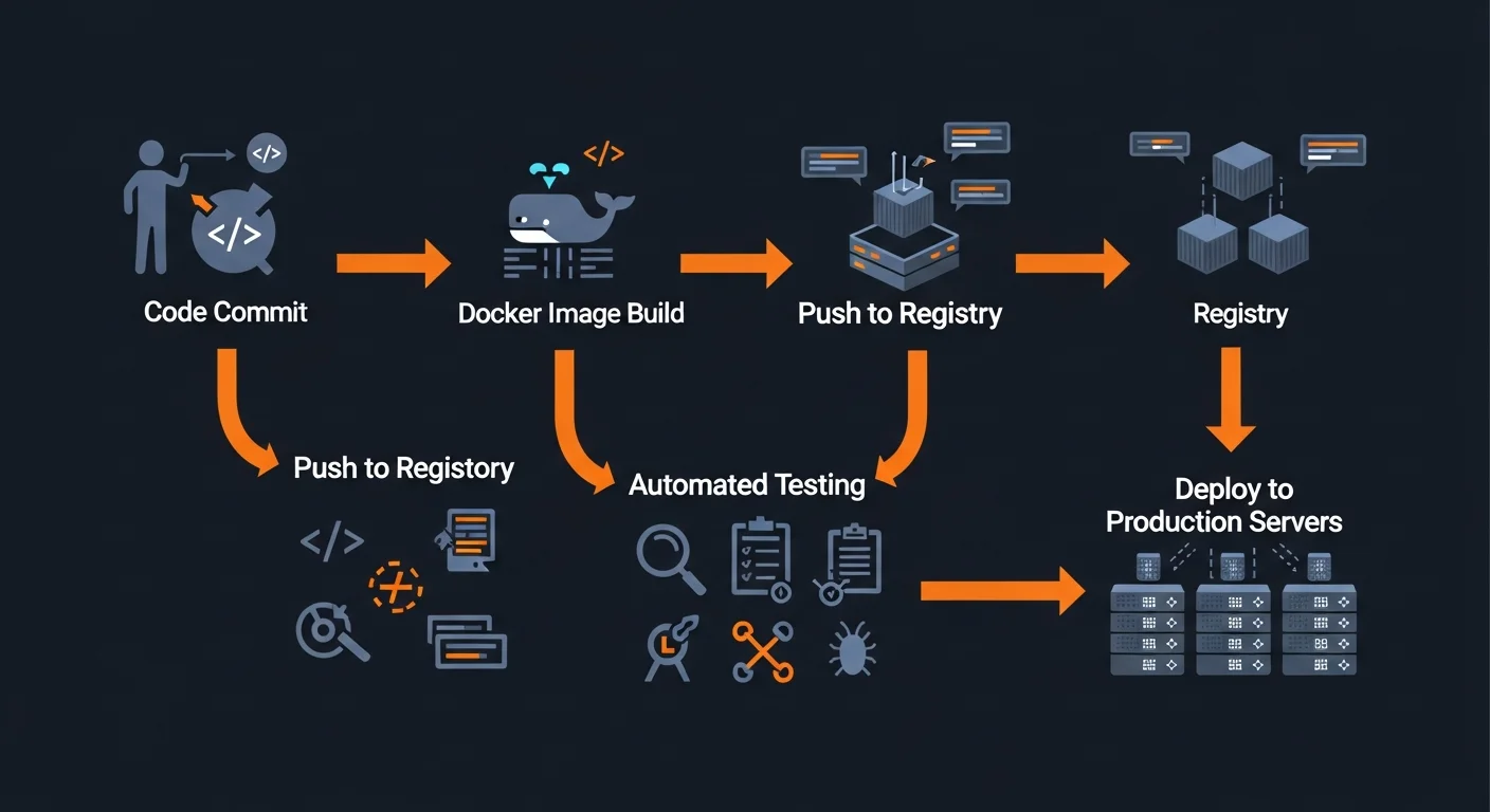 Docker CI/CD Pipeline - Build, Test, Push, Deploy