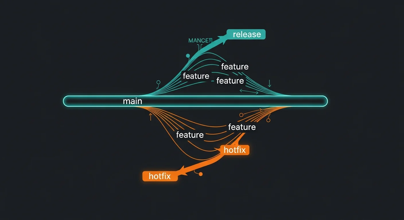 GitHub Branching Strategy - Feature Branches and Merging