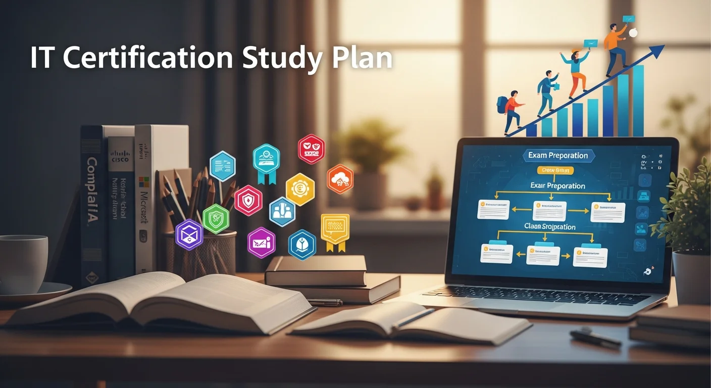 IT Certification Study Plan: How to Pass Any Exam on Your First Try