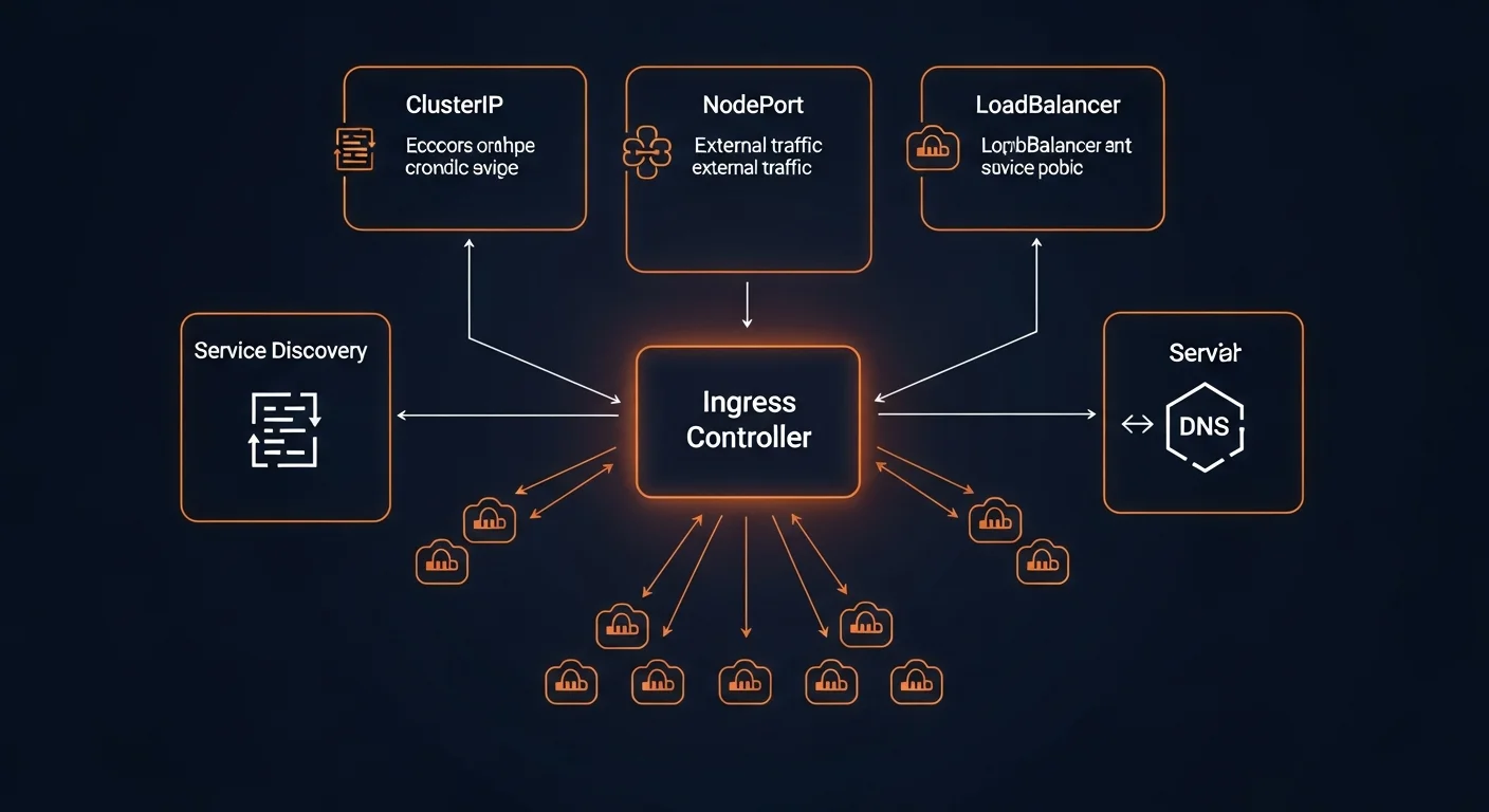 Kubernetes Services - ClusterIP, NodePort, LoadBalancer