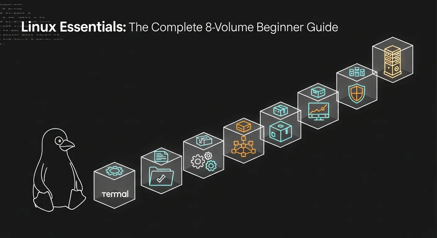 Linux Essentials: The Complete 8-Volume Beginner Guide (2026 Edition)