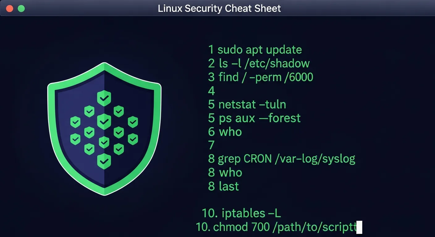 10 Essential Linux Security Commands Every Administrator Must Know