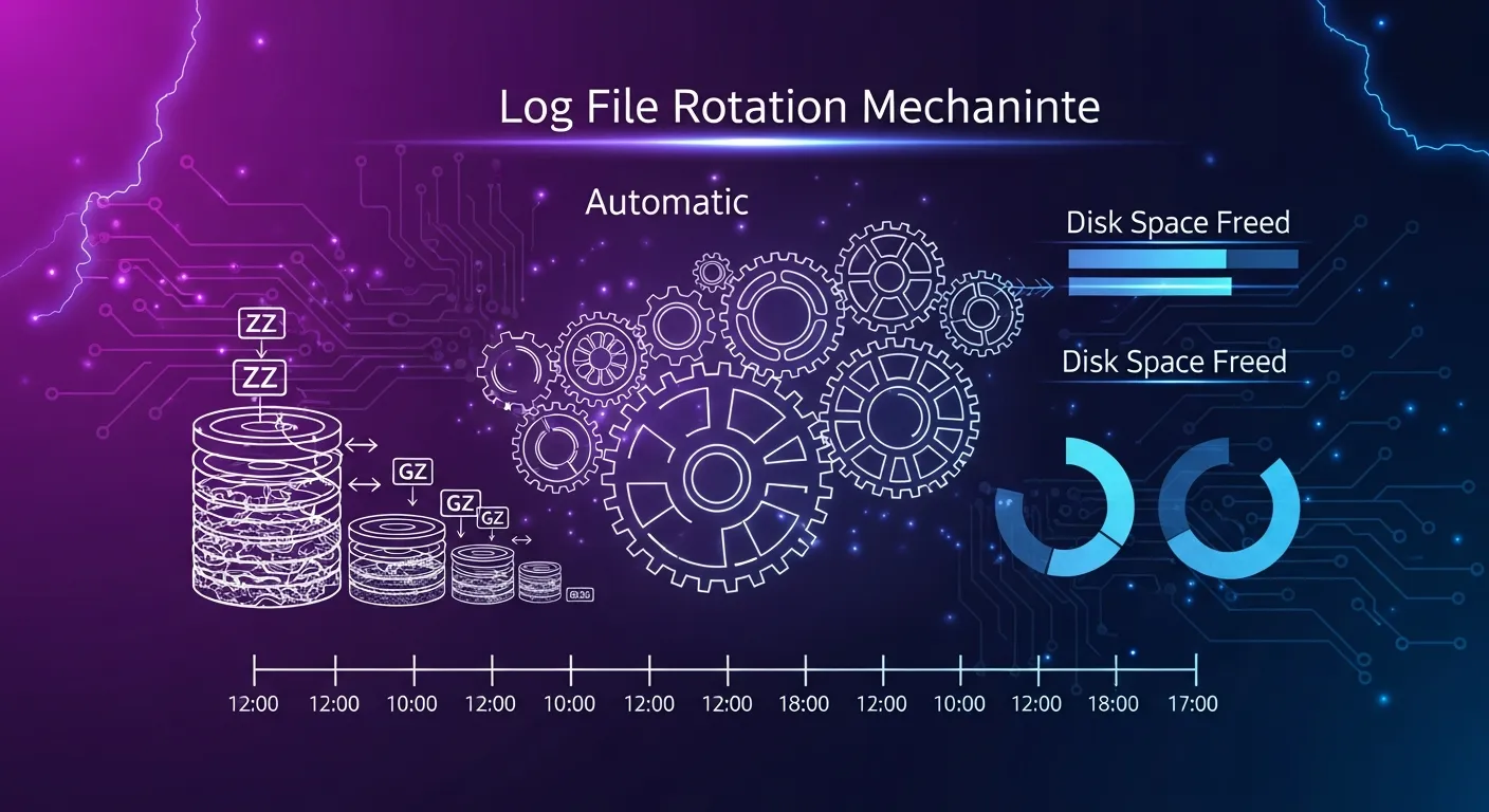Linux Log Rotation Audit: Prevent Disk Full with Python Analysis (2026)