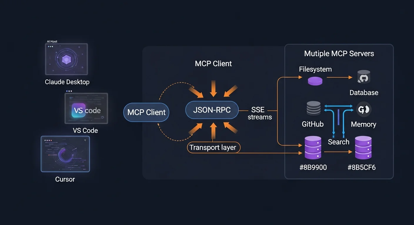 MCP Server Architecture: Client-Server Model
