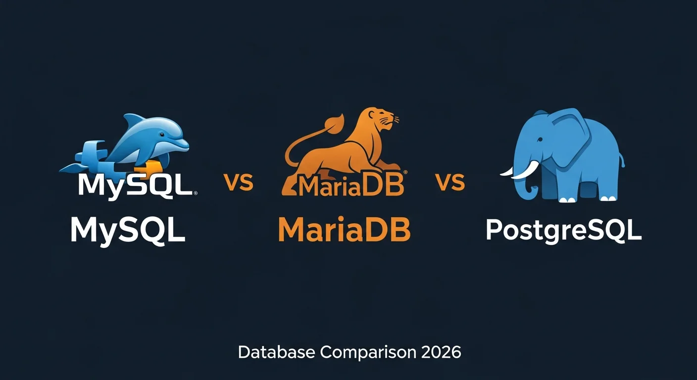 MySQL vs MariaDB vs PostgreSQL in 2026: The Ultimate Database Comparison