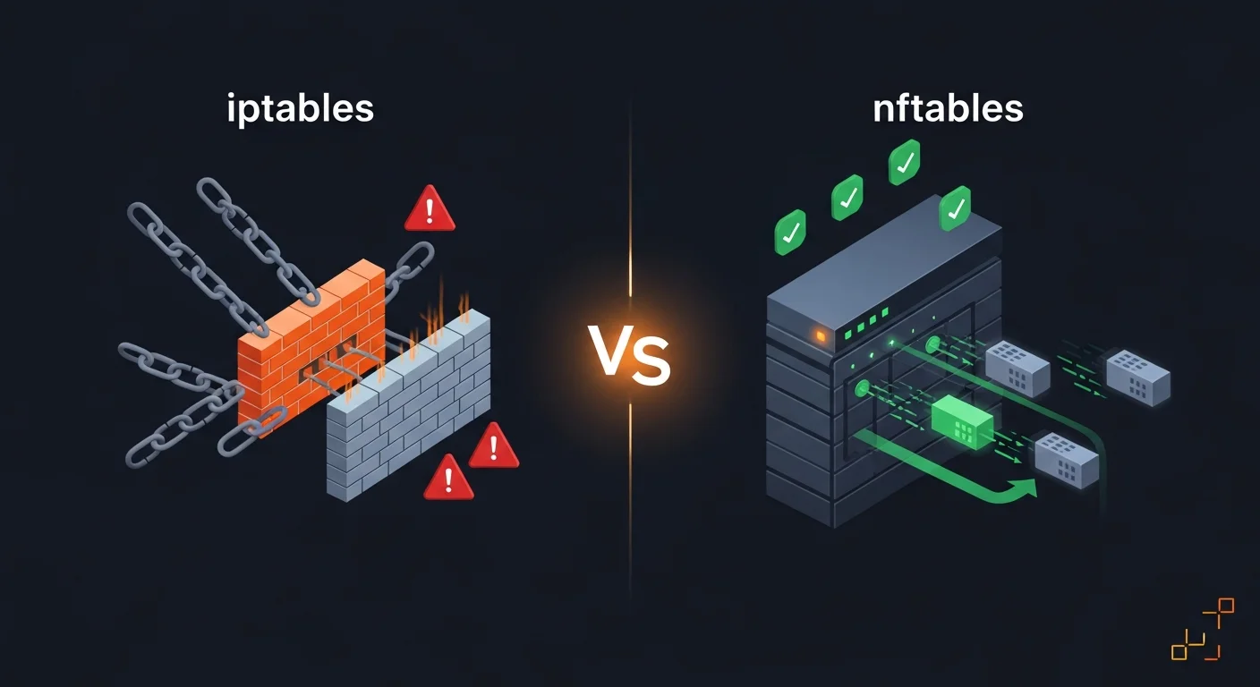 nftables vs iptables in 2026: Complete Comparison & Migration Guide
