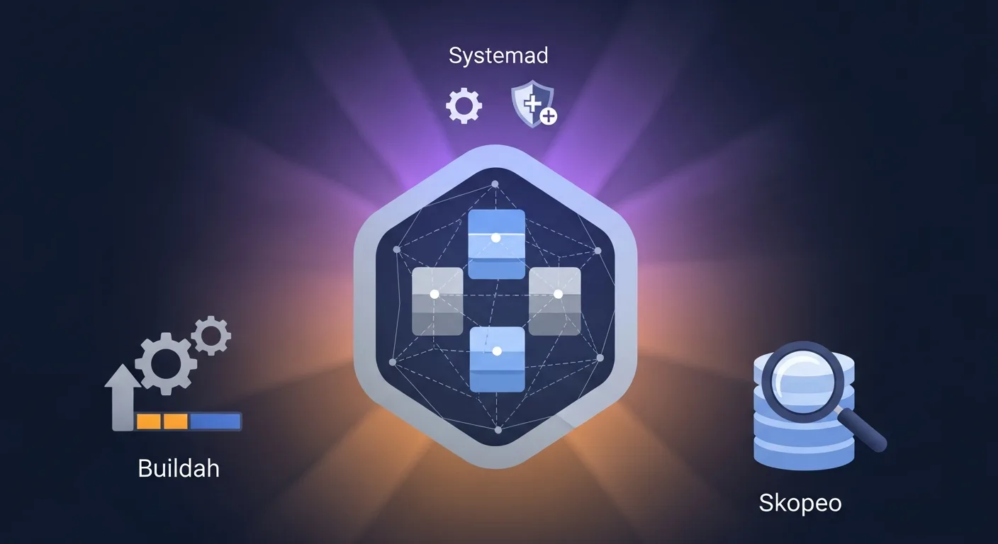 Podman pod management with containers sharing network namespace