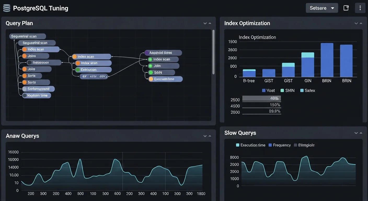 PostgreSQL Performance Tuning: From Slow Queries to Sub-Second Response