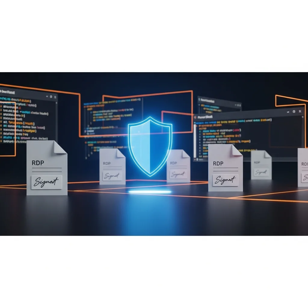 Bulk RDP File Signing with rdpsign and PowerShell: A Complete 2026 Guide
