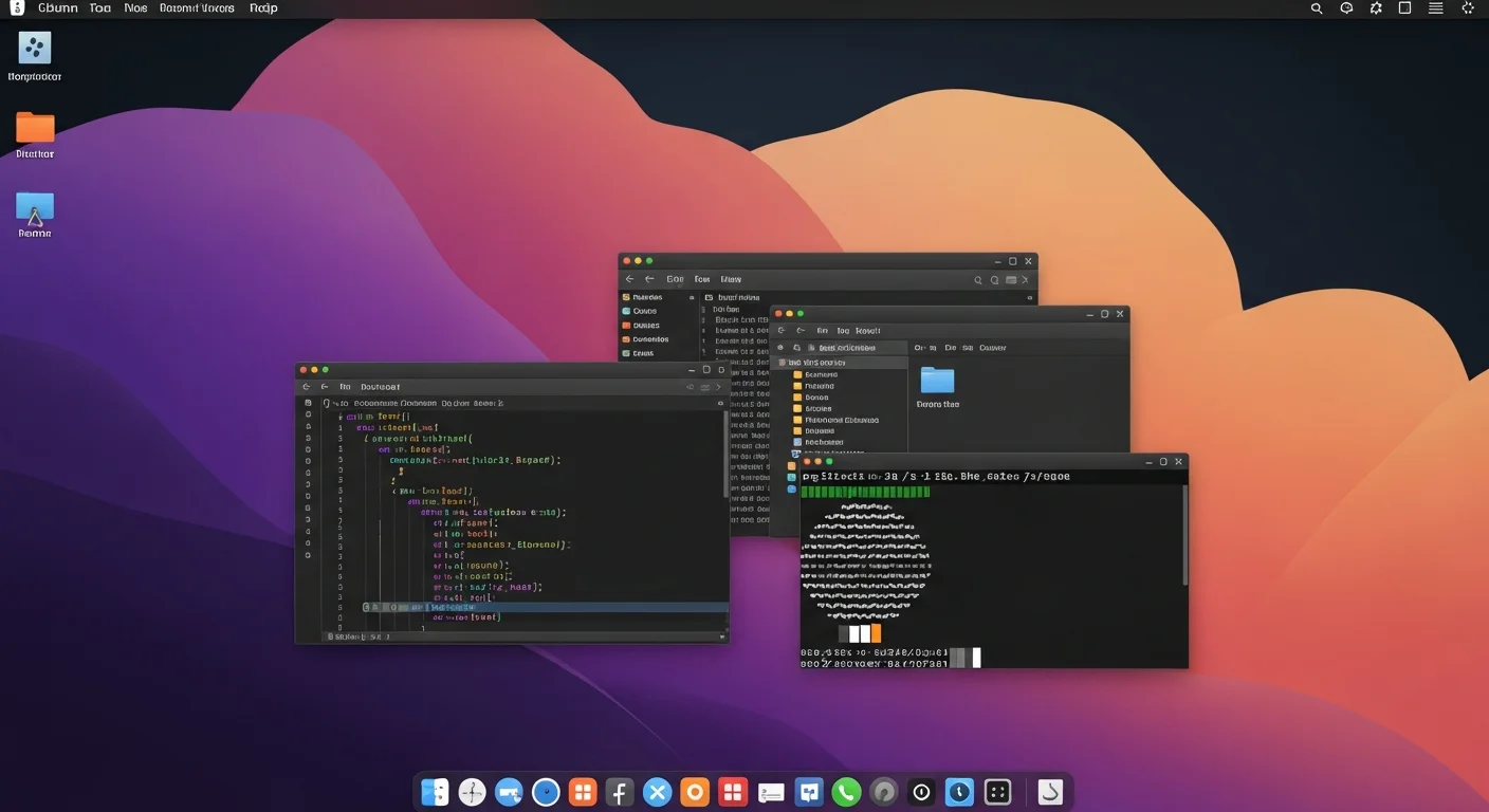 Ubuntu Desktop - GNOME Desktop Environment