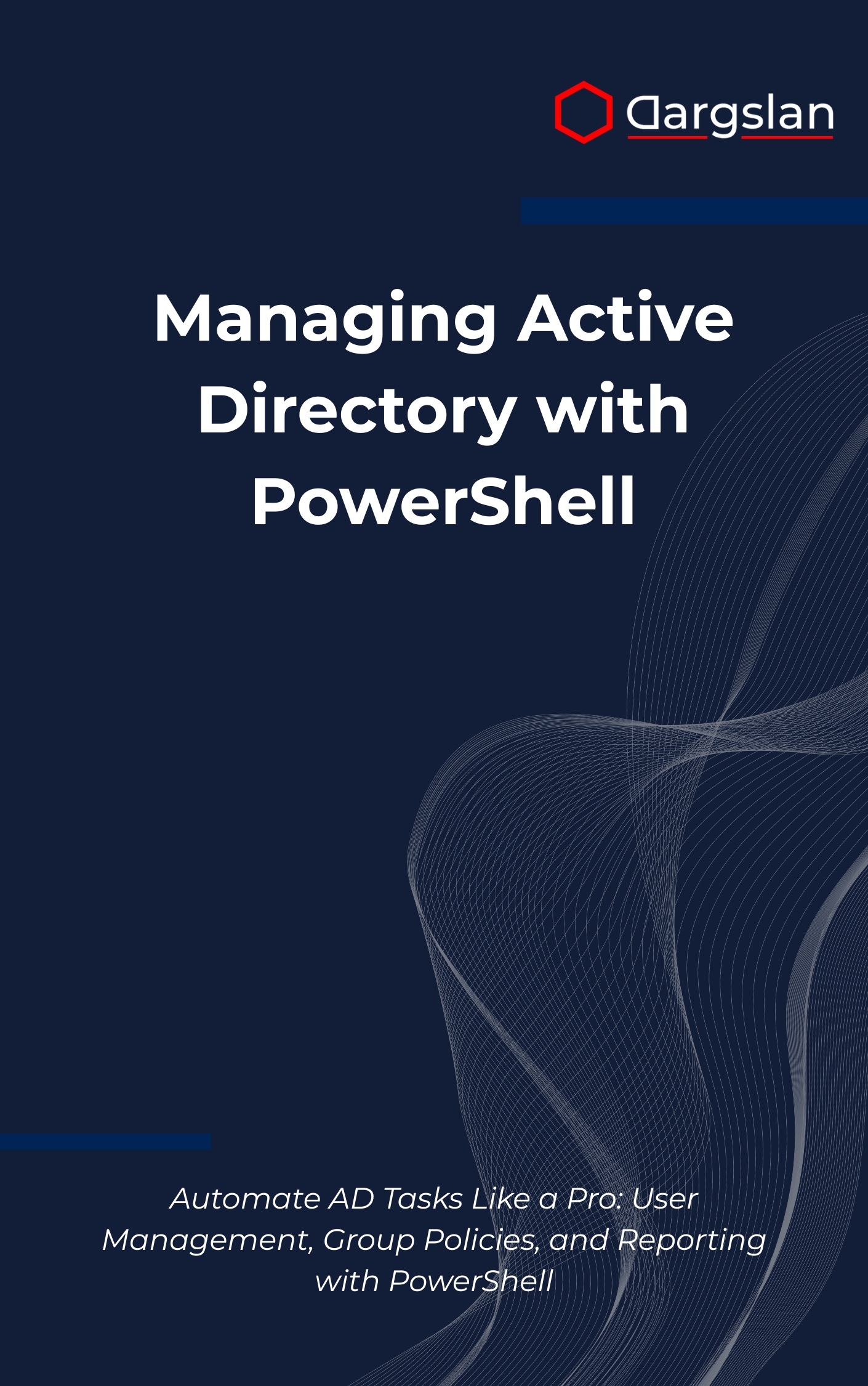 Managing Active Directory with PowerShell cover