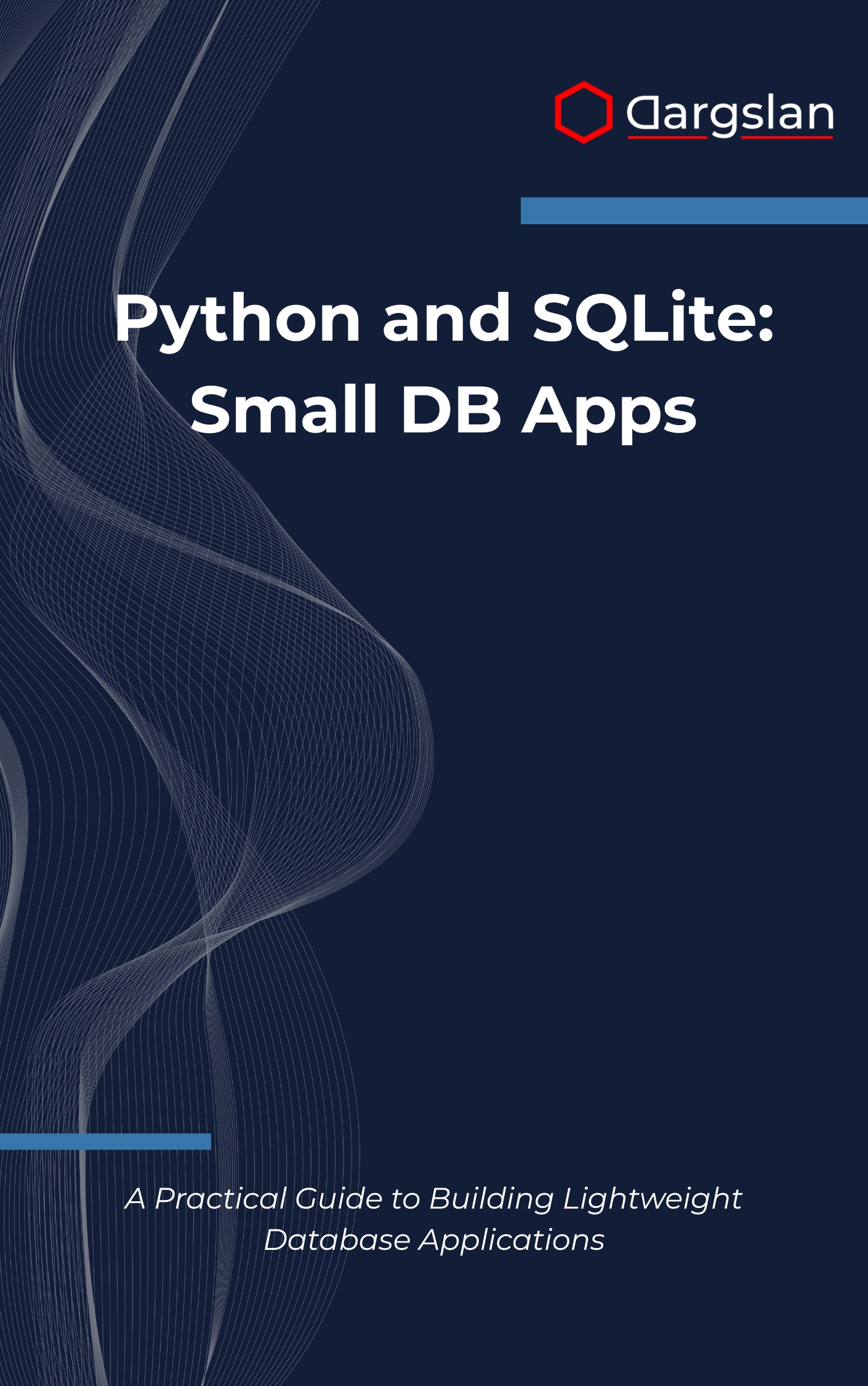Python and SQLite: Small DB Apps
