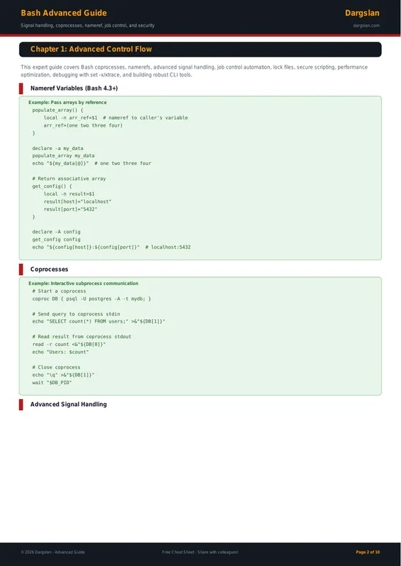 Bash Advanced Guide