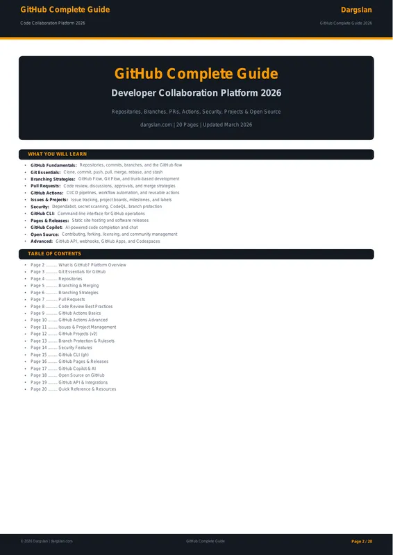 GitHub Complete Guide 2026