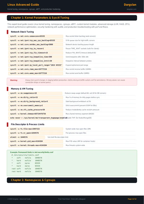 Linux Advanced Guide