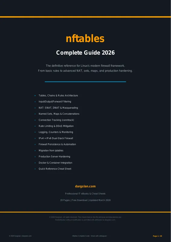 nftables Complete Guide 2026