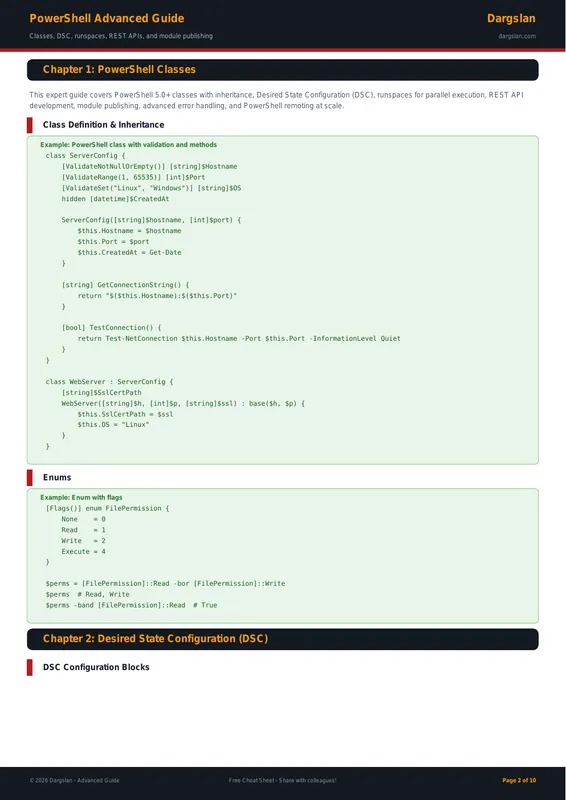 PowerShell Advanced Guide